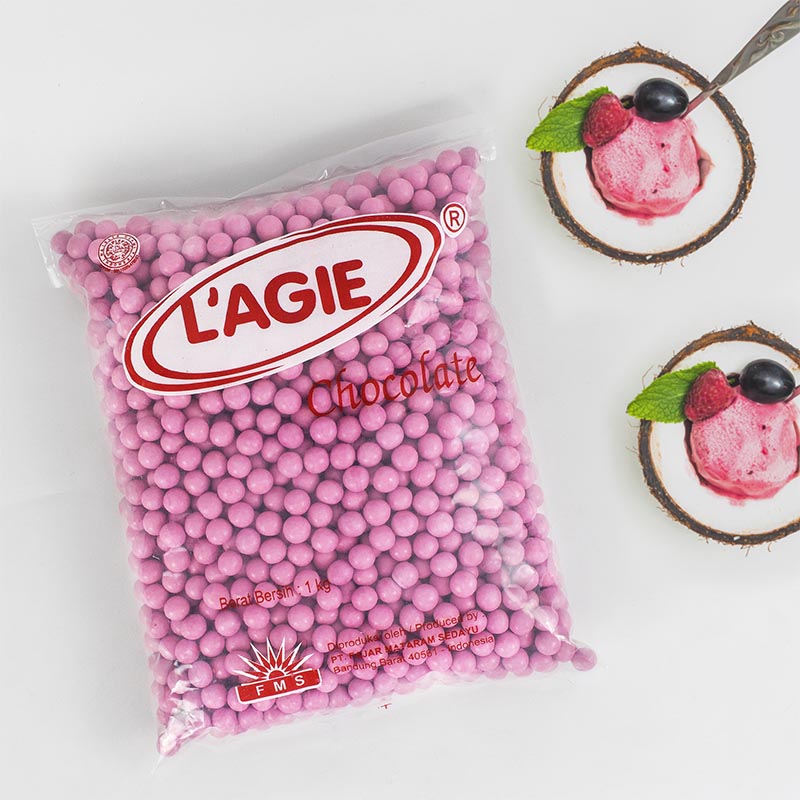 L'agie Golden City Mini Pink 1000 gr