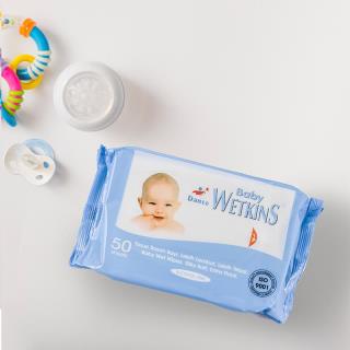 Tisu Basah Wetkins 50s Baby Blue