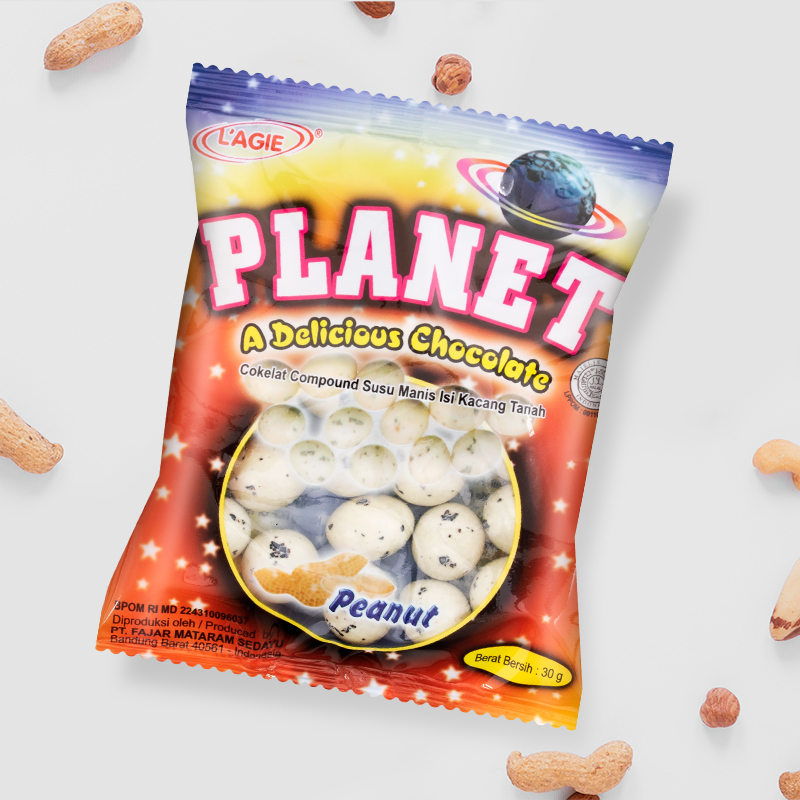 L'agie Coklat Planet