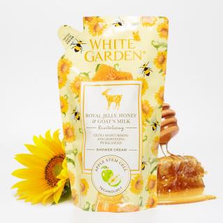Sabun Cair White Garden Royal Jelly & Honey 900ml (Refill)