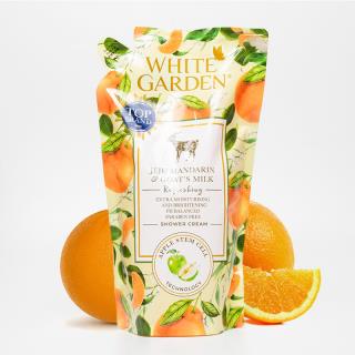 Sabun Cair White Garden Jeju Mandarin 900ml (Refill)