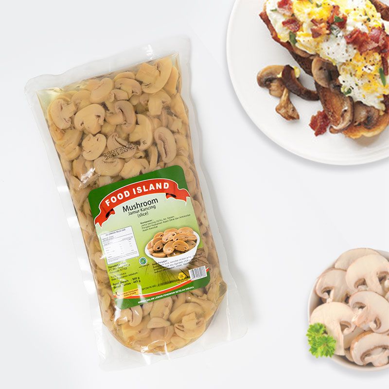 Pouch Slice Jamur Food Island 900 gr