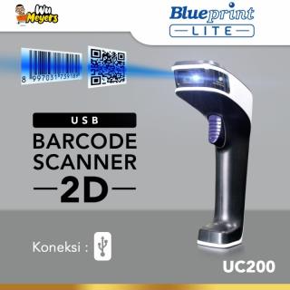 Barcode Scanner CCD 2D Auto Scan USB BLUEPRINT BP-UC200