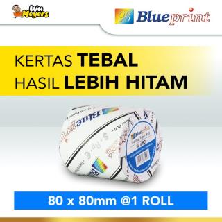 Kertas Thermal / Kertas Kasir / Kertas Struk BLUEPRINT 80mmx80mm