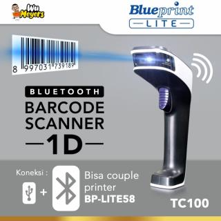 Barcode Scanner CCD 1D Auto Scan USB+Bluetooth BLUEPRINT BP-TC100