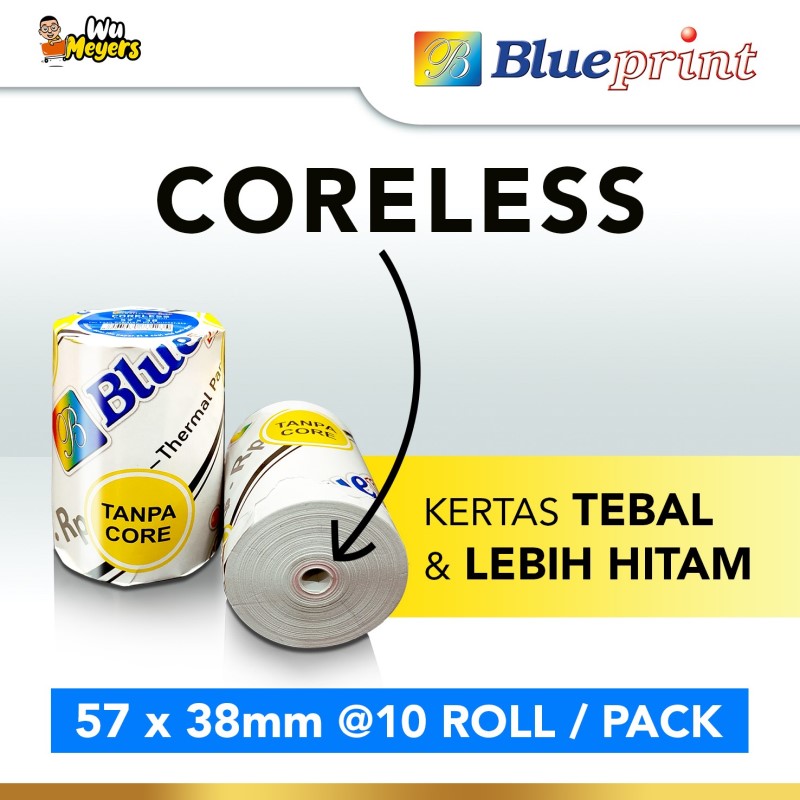 Kertas Thermal / Kasir / Struk PPOB BLUEPRINT 57x38