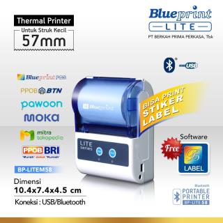 Printer Thermal Portable Bluetooth BLUEPRINT BP-LITE58
